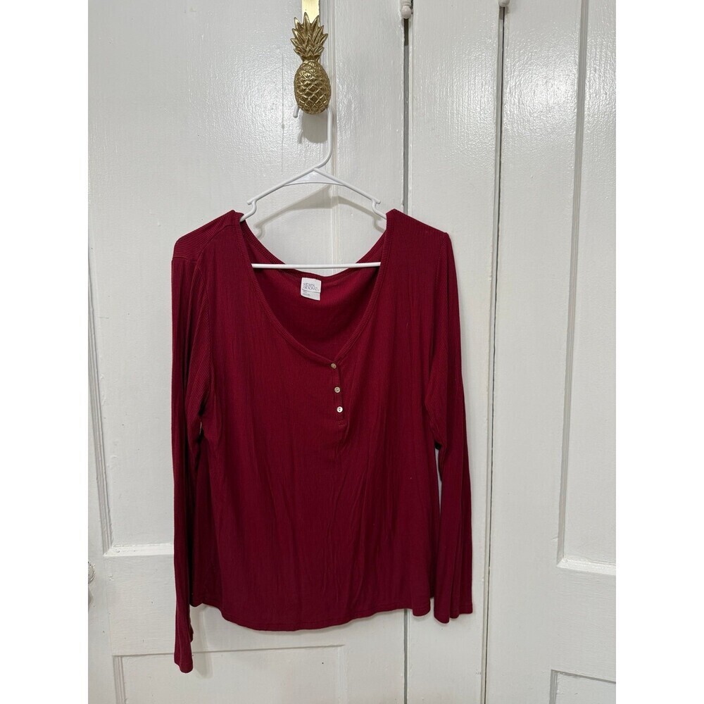 Stars Above women’s size x-large long sleeve pajama top